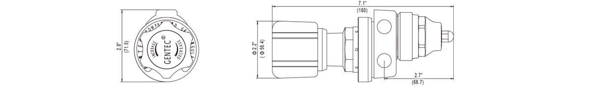 GENTEC G152T General Purpose, Medium Flow Regulator